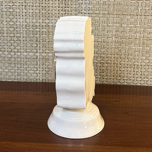 🌟4xHP🌟☘️VTG 1988-98 Donegal Parian China Shamrock Pattern Emerald Isle Clock - Picture 3 of 9